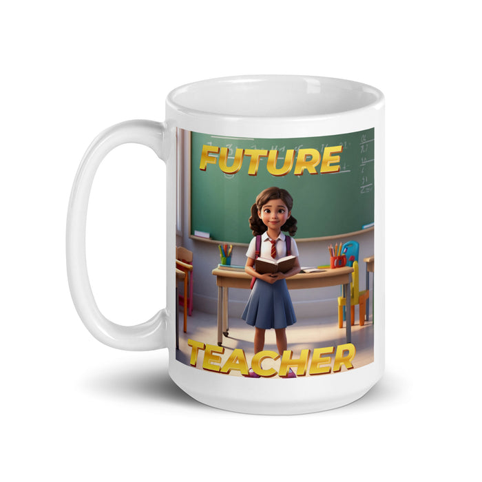 Future Teacher 2 - White Glossy Mug - 10320501