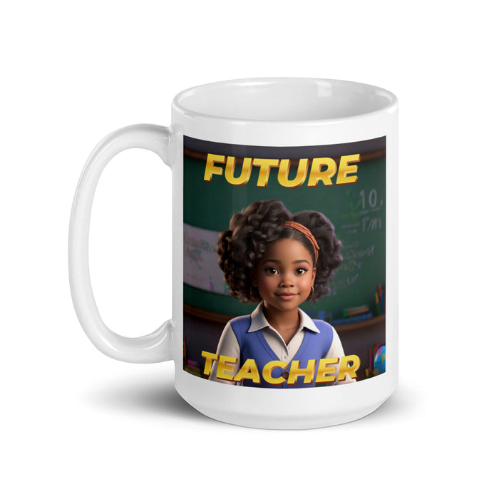 Future Teacher 3 - White Glossy Mug - 10330501