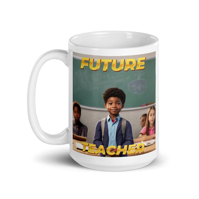 Future Teacher 4 - White Glossy Mug - 10340501