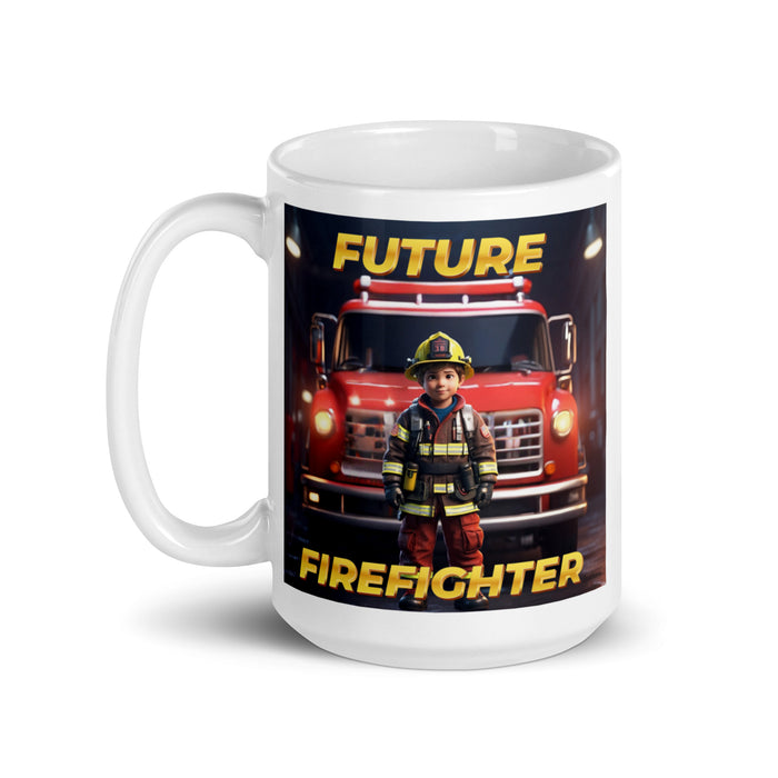 Future Firefighter - White Glossy Mug - 10110501