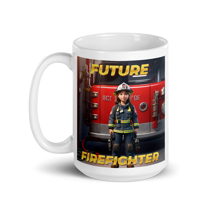 Future Firefighter 2 - White Glossy Mug - 10120501