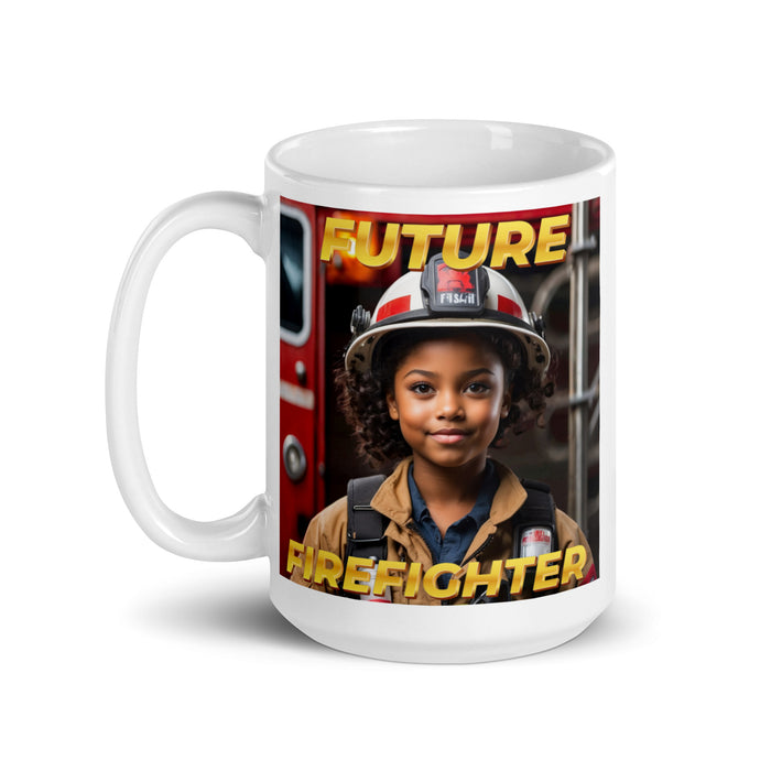 Future Firefighter 3 - White Glossy Mug - 10130501