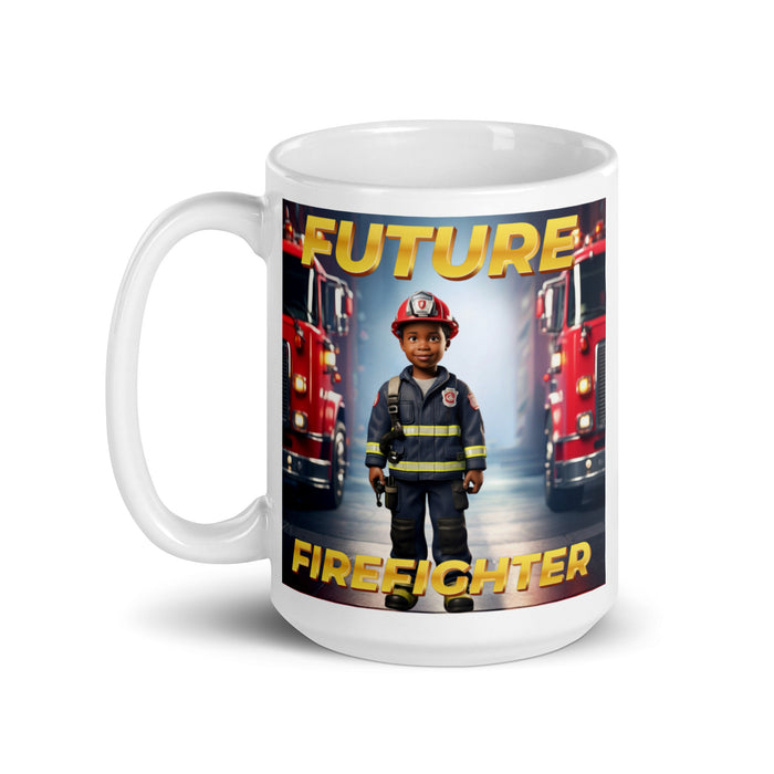 Future Firefighter 4 - White Glossy Mug - 10140501