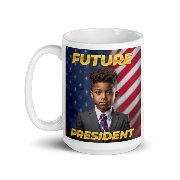 Future President 4 - White Glossy Mug - 10440501