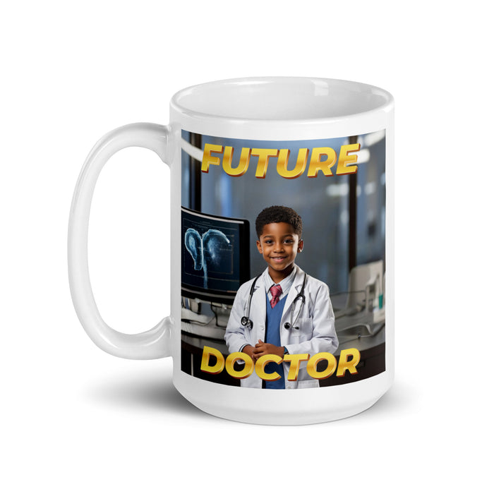 Future Doctor 4 - White Glossy Mug - 10540501