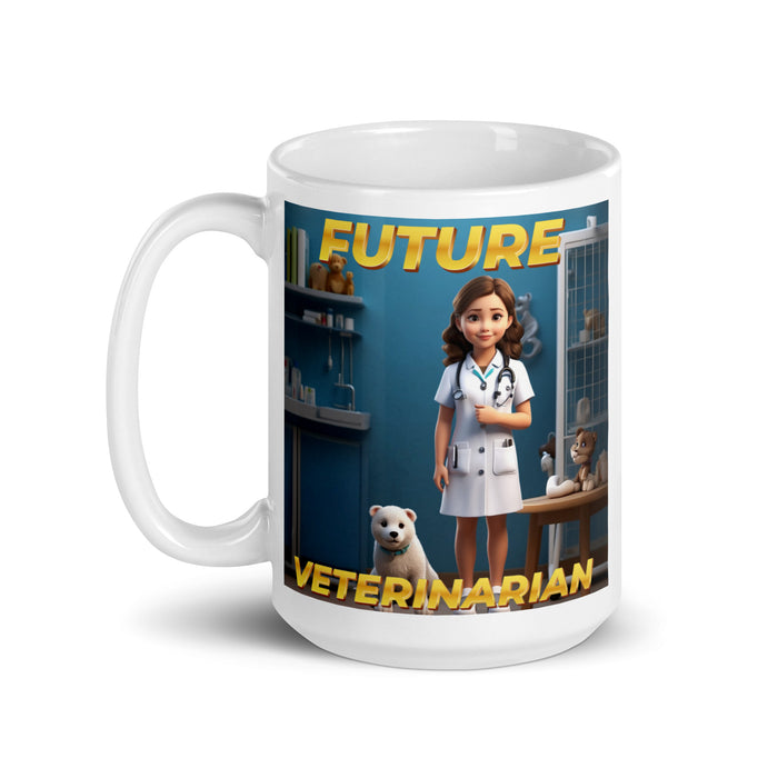 Future Veterinarian 2 - White Glossy Mug - 10620501