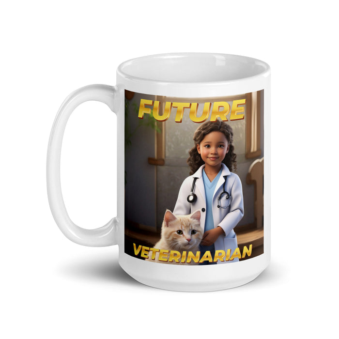 Future Veterinarian 3 - White Glossy Mug - 10630501