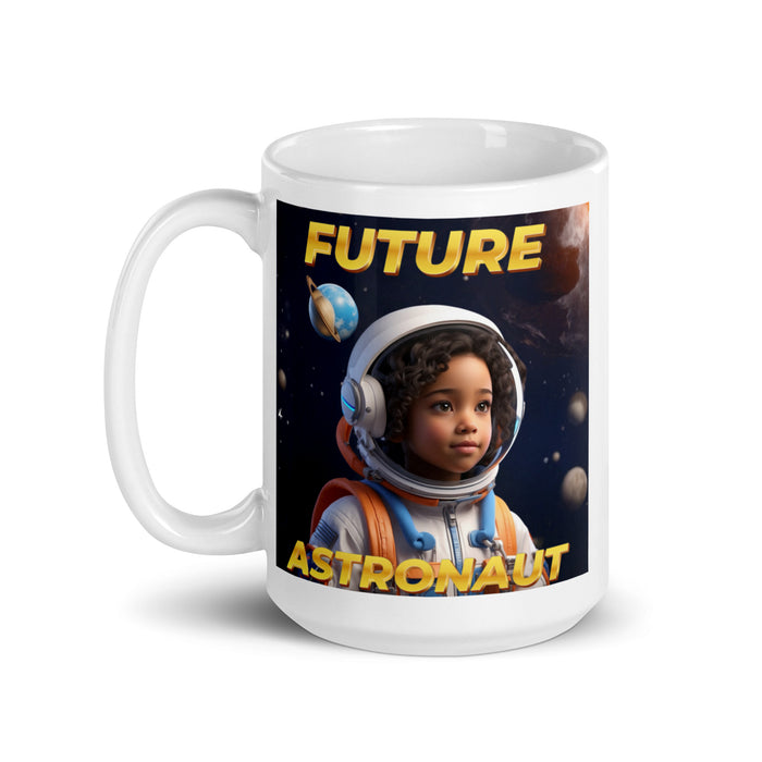 Future Astronaut 3 - White Glossy Mug - 10730501