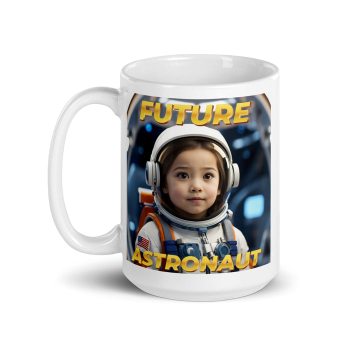 Future Astronaut 2 - White Glossy Mug - 10720501