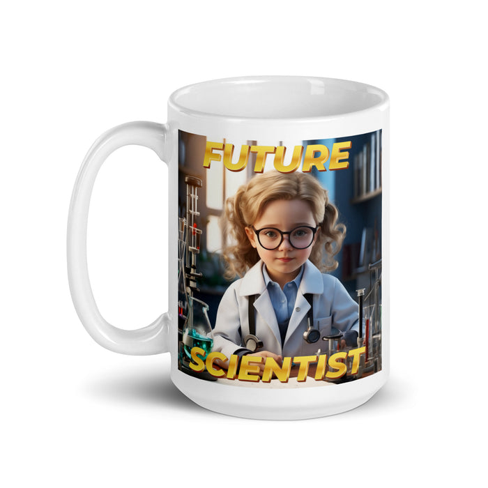 Future Scientist 2 - White Glossy Mug - 10820501