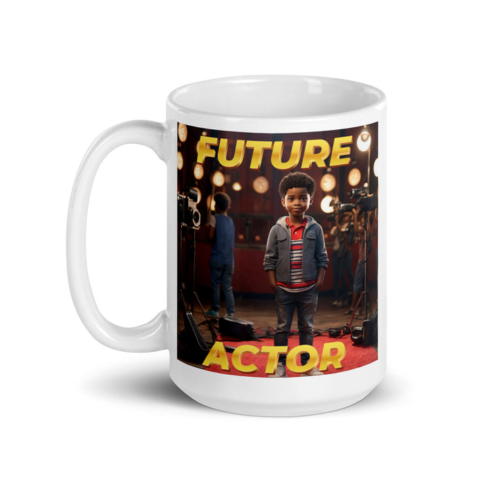 Future Actor 2 - White Glossy Mug - 10920501