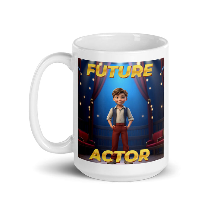 Future Actor - White Glossy Mug - 10910501