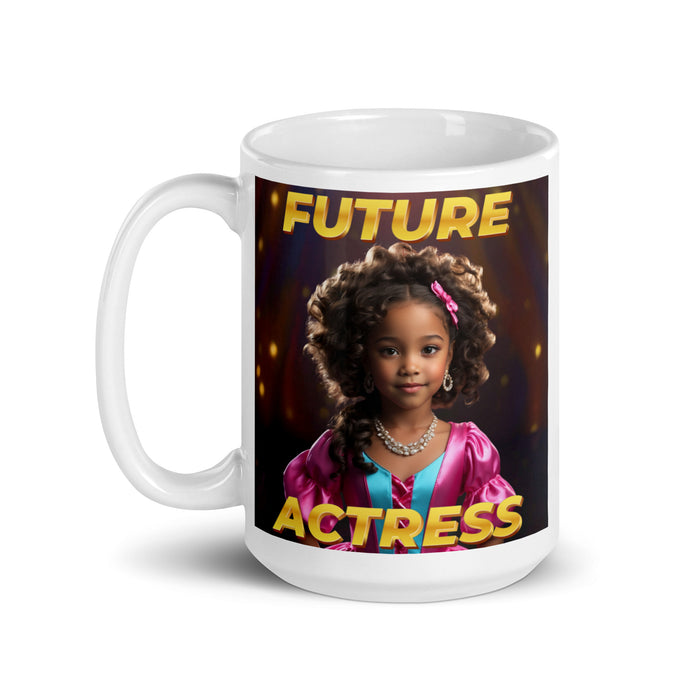 Future Actress 2 - White Glossy Mug - 11020501