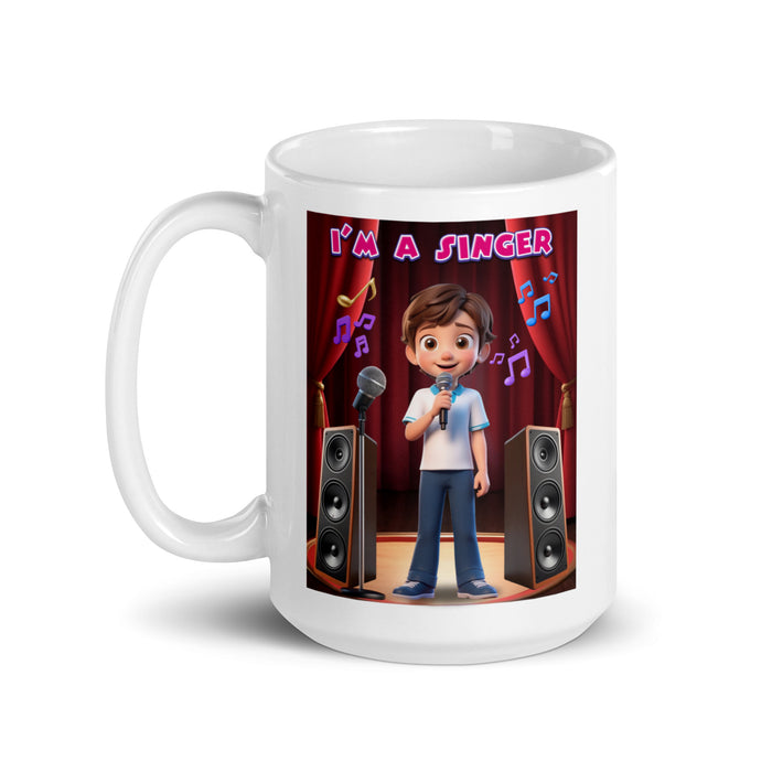 I'm a singer 2 - White Glossy Mug - 20910501