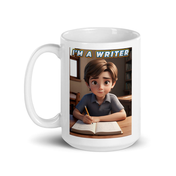 I'm a writer 2 - White Glossy Mug - 20510501