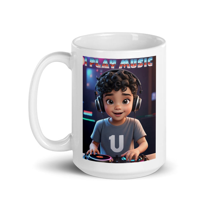 I play music 2 - White Glossy Mug - 20410501