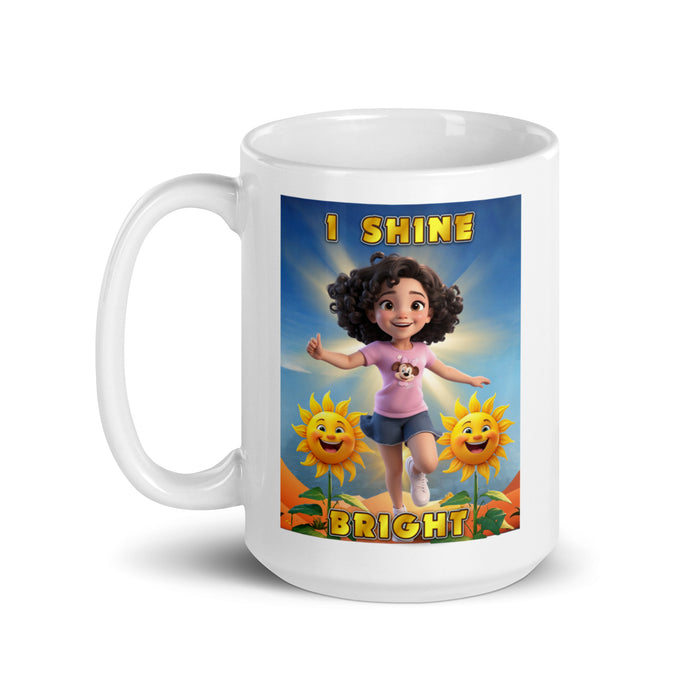 I shine bright - White Glossy Mug - 20210501