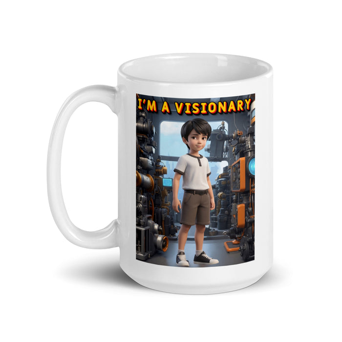 I'm a visionary - White Glossy Mug - 50810501