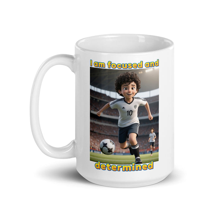 I am focused and determined - White Glossy Mug - 50310501