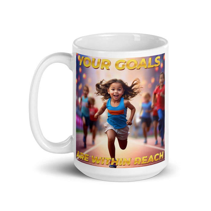 Your goals are within reach - White Glossy Mug - 60310501