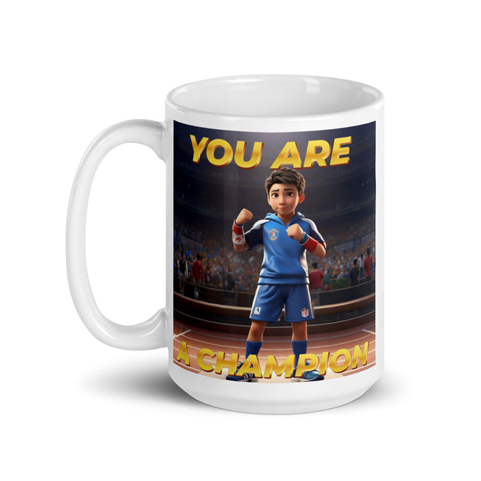 You are a champion - White Glossy Mug - 60110501