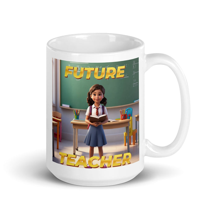 Future Teacher 2 - White Glossy Mug - 10320501