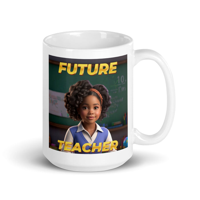 Future Teacher 3 - White Glossy Mug - 10330501