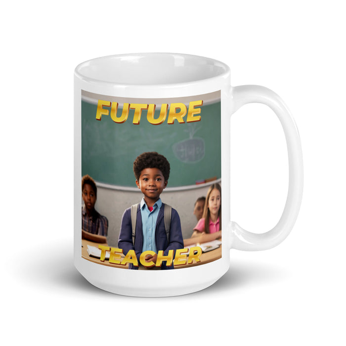 Future Teacher 4 - White Glossy Mug - 10340501