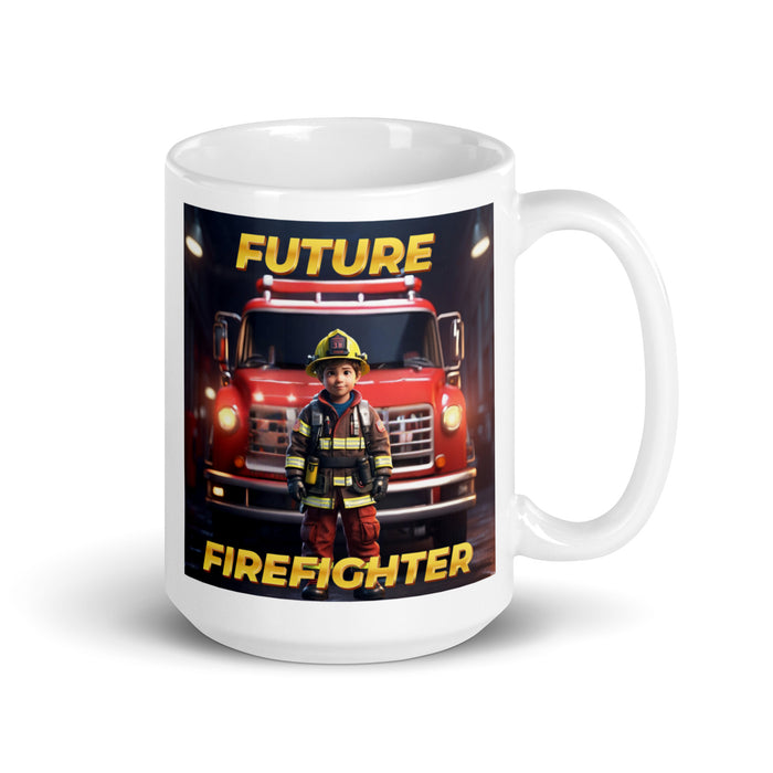 Future Firefighter - White Glossy Mug - 10110501