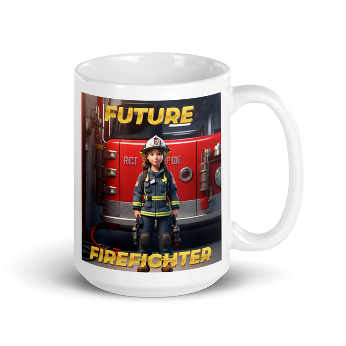 Future Firefighter 2 - White Glossy Mug - 10120501