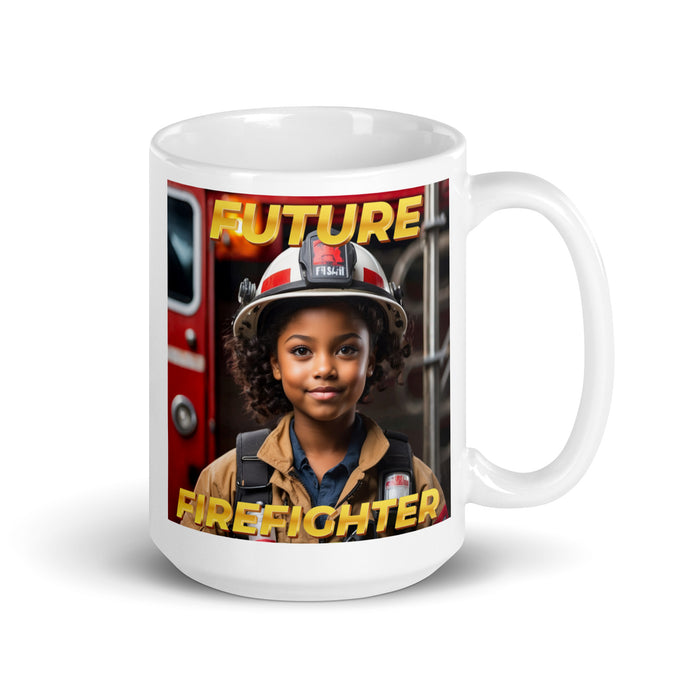 Future Firefighter 3 - White Glossy Mug - 10130501