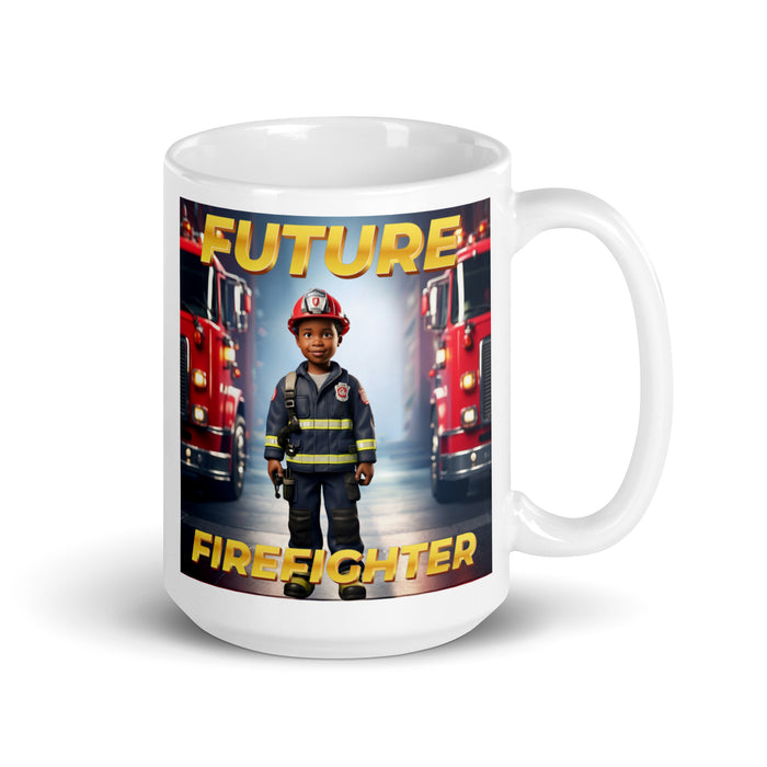 Future Firefighter 4 - White Glossy Mug - 10140501