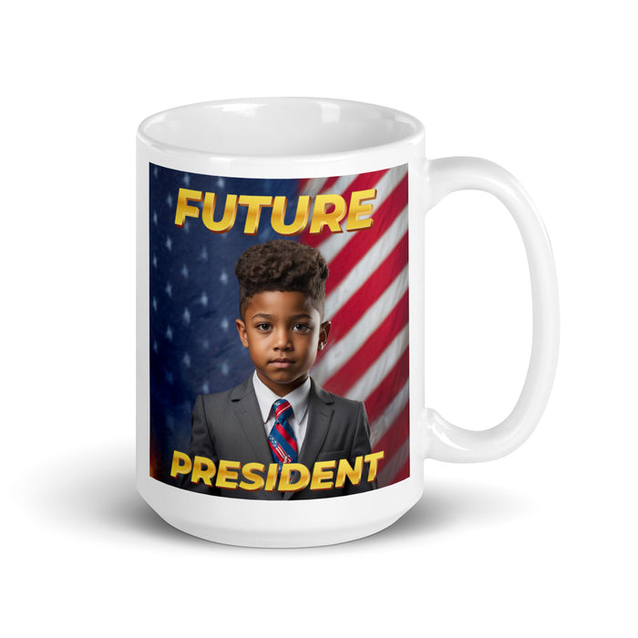 Future President 4 - White Glossy Mug - 10440501