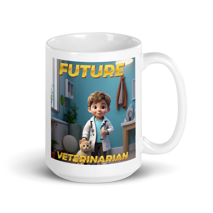 Future Veterinarian - White Glossy Mug - 10610501