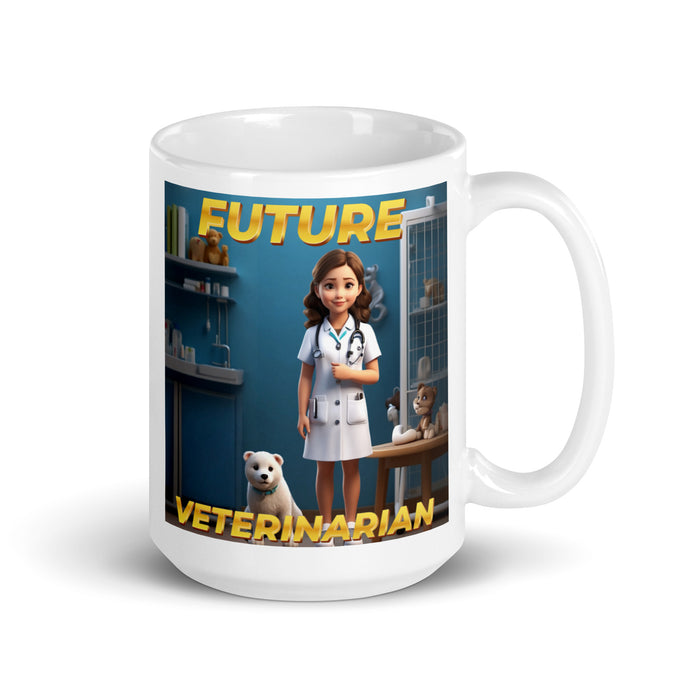 Future Veterinarian 2 - White Glossy Mug - 10620501