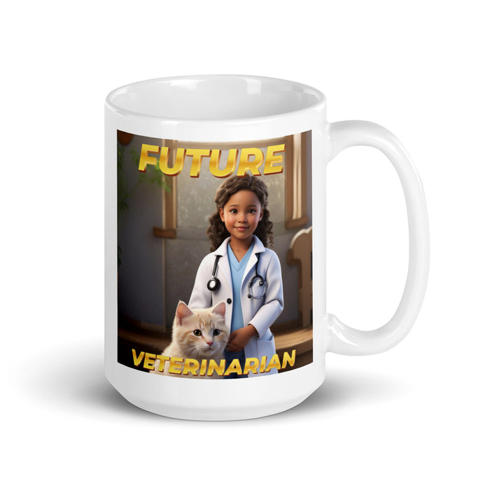 Future Veterinarian 3 - White Glossy Mug - 10630501