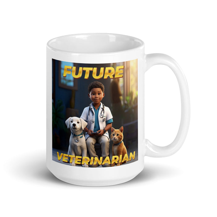 Future Veterinarian 4 - White Glossy Mug - 10640501