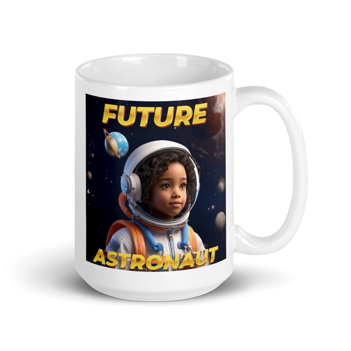 Future Astronaut 3 - White Glossy Mug - 10730501