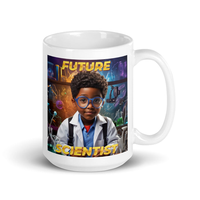 Future Scientist 4 - White Glossy Mug - 10840501