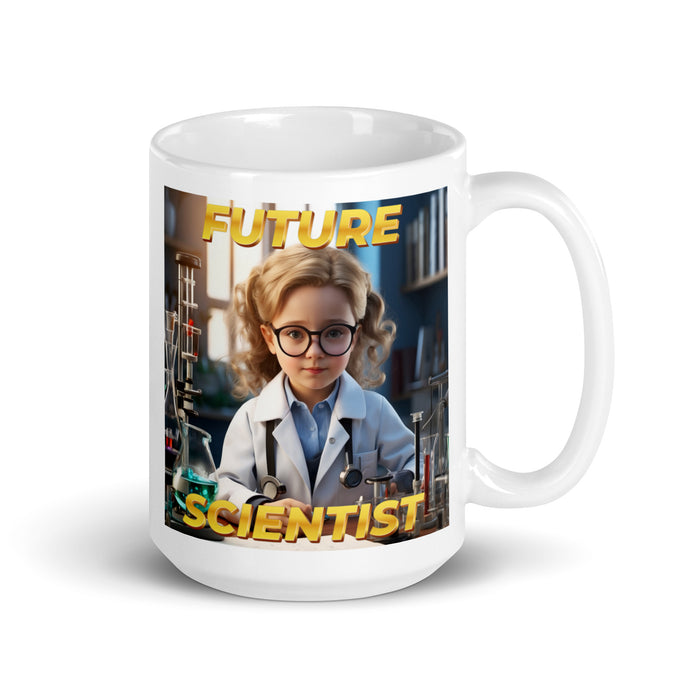 Future Scientist 2 - White Glossy Mug - 10820501