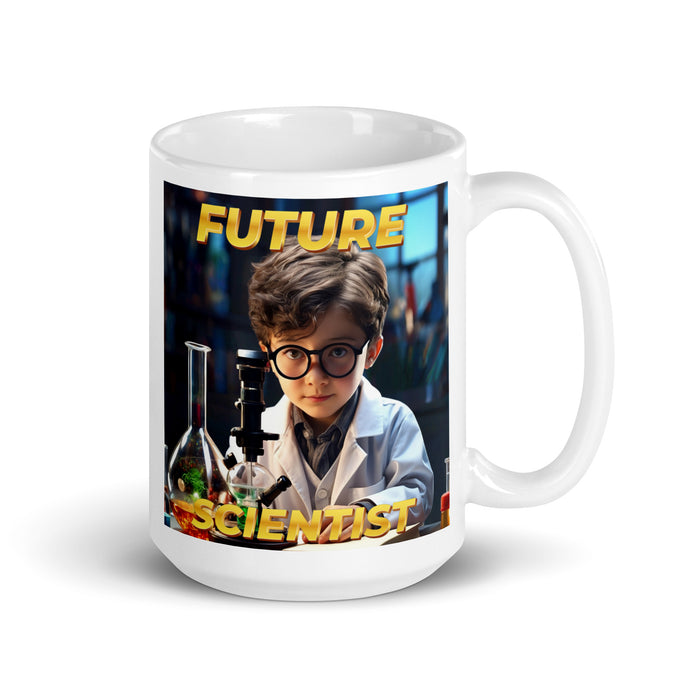 Future Scientist - White Glossy Mug - 10810501