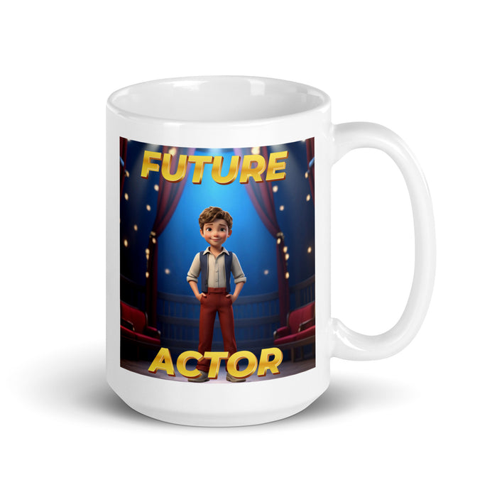 Future Actor - White Glossy Mug - 10910501