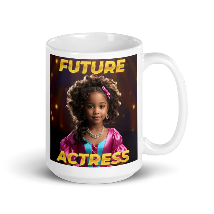 Future Actress 2 - White Glossy Mug - 11020501