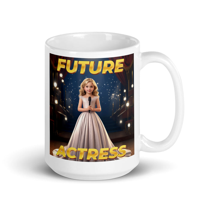 Future Actress - White Glossy Mug - 11010501