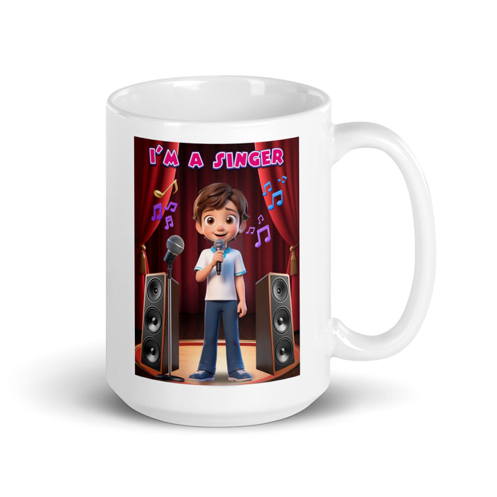 I'm a singer 2 - White Glossy Mug - 20910501