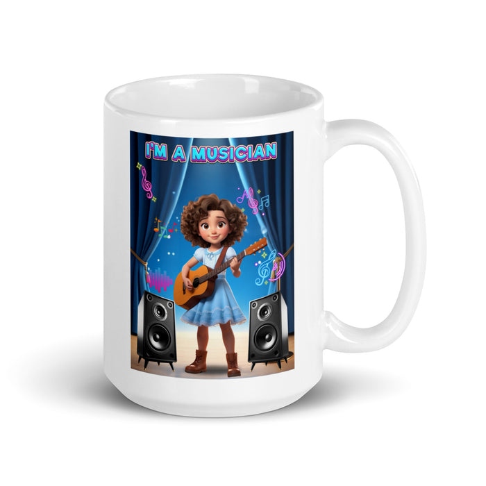 I'm a musician 2 - White Glossy Mug - 20810501