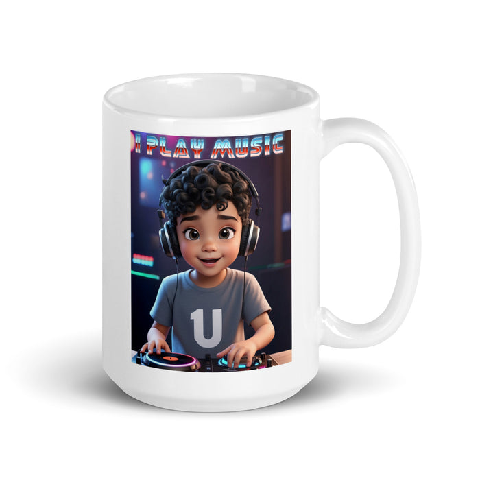 I play music 2 - White Glossy Mug - 20410501