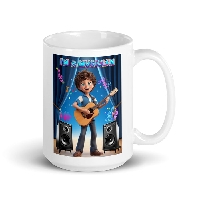 I'm a musician - White Glossy Mug - 20810501