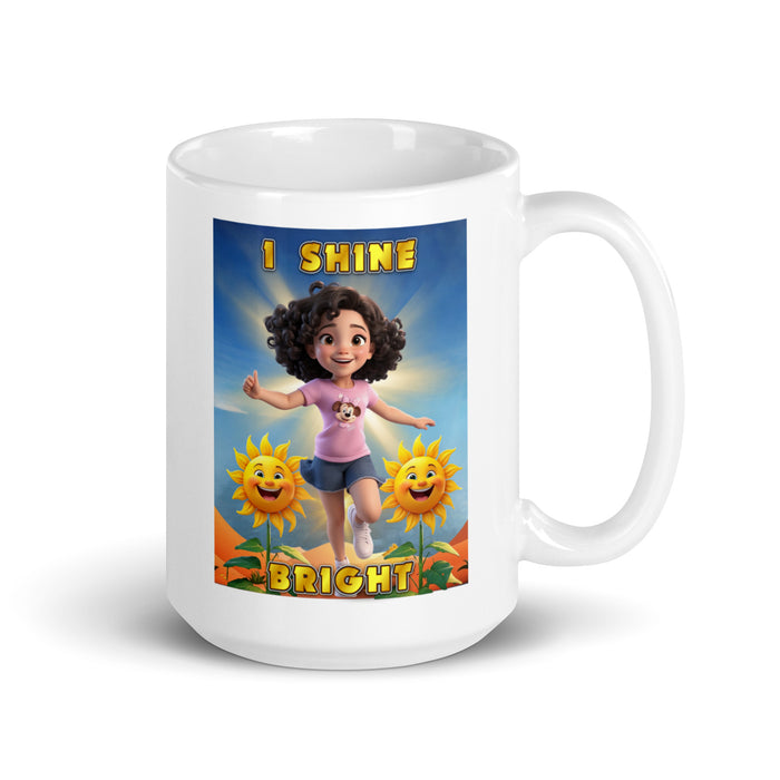 I shine bright - White Glossy Mug - 20210501