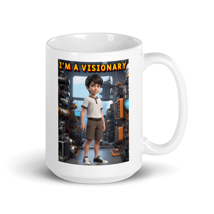 I'm a visionary - White Glossy Mug - 50810501